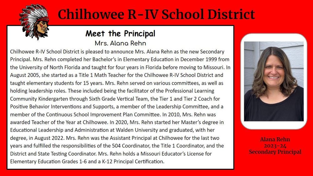 News Chilhowee RIV School District