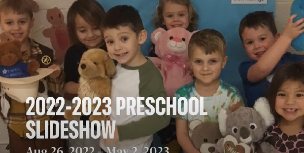Preschool Slideshow 2023