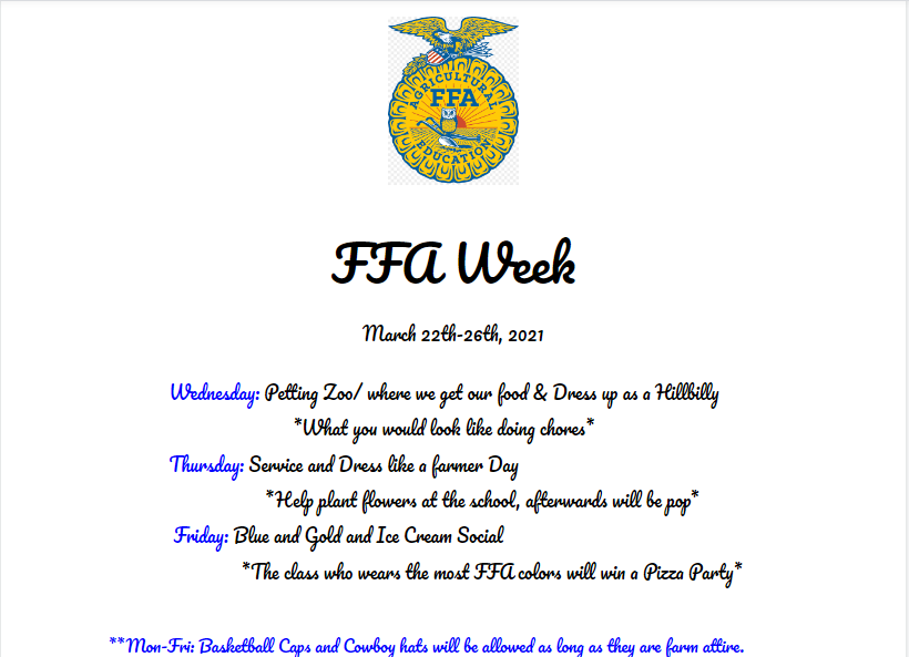 FFA Week