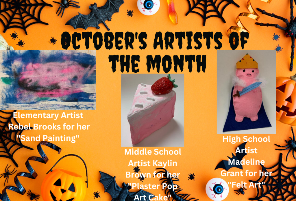 October's Artists of the Month